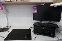 Printer, Epson XP-3105 + Skærm & keyboard
