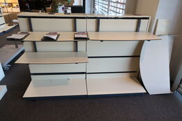 Dobbelt salgsdisplay 
