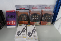 6 pk. Med diverse kabler 