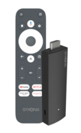 Strong Leap Una Android TV Stick 2K FHD HDMI-streaming-enhed (sort)