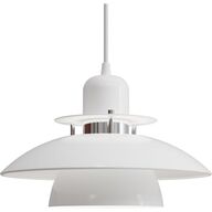 BELID PRIMUS IV Ø28 BLANK HVID/KROM PENDEL