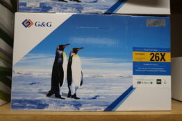 2 stk. G&G NT-PH226XC, 9000 Sider, Sort