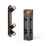 2 stk. Ledvance Decor Spot Mercury GU10 Black 3x3.4W 927 DIM