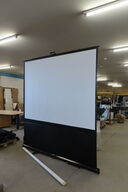2 stk. Projektorlærred