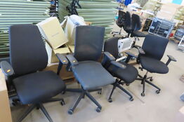 4 stk. Kontorstole