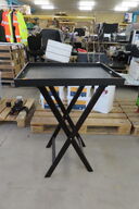 Foldbart stativ med bakke