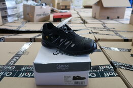 Sikkerhedssko Str. 41 SANITA Model: Black Topaz