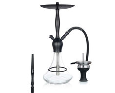 Vandpibe ALADIN ALUX Captain Clear With Black Ring