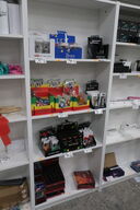 Indhold i 1 stk. reol 