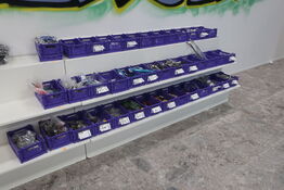 Diverse udstyr til vandpiber