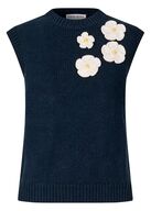 Crewneck Dropped Shoulder Vest STINE GOYA Str.: M