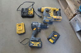 2 stk. Akkuværktøj DEWALT