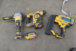 3 stk. Akku værktøj DEWALT