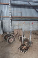 Tromle, sækkevogn samt vogn