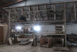 2 stk. pallereoler med indhold