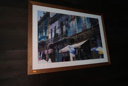 3 stk. indrammet plakater