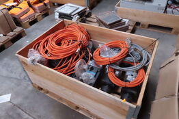 Diverse el-motor + kabler 