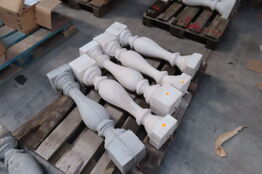 6 stk. Betonbalyster