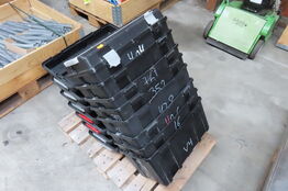 8 stk. Værktøjskasser uden indhold