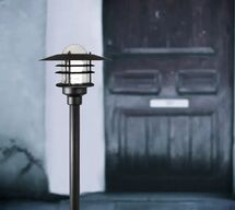 2 stk. nordlux agger havelampe 83 cm – sort(ubrugt)