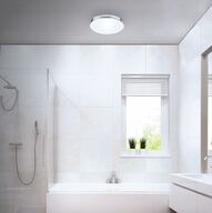 3 stk. briloner led plafond badeværelse ip44 krom 35,5 cm(ubrugt)