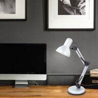 4 stk. briloner bordlampe krom 53 cm(ubrugt)