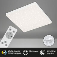 2 stk. briloner led panel cct 45,5 cm med remote(ubrugt)