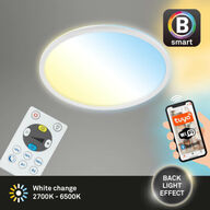 Briloner led slim panel app/wifi m. remote hvid ø 29 cm(ubrugt)