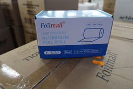 36 stk. Aluminium foil roll FOILMALL 12cm x 250 m x 15 mic
