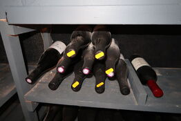 11 flasker rødvin CLOS ST ANTONIN Cotes Du Rhone m.fl.