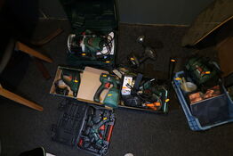 Div. Håndværktøj BOSCH Uneo, POF 1400 ACE, PFS 1000 m.fl.