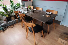 3 stk. borde med 6 stk. stole