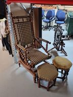 Gyngestol med skamler