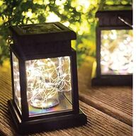 8 stk. grundig solcellelanterne udendørs(ubrugt)