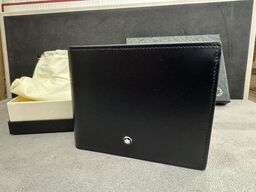 Læderpung 4cc MONTBLANC BLACK