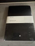 1 stk. Weekly calender 18-19 MONTBLANC BLACK