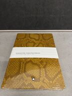1 stk. Notebook  MONTBLANC PYTHON PRINT, SAFFRON