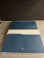 2 stk. Notebook  MONTBLANC PETROL BLUE