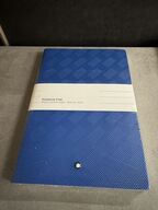2 stk. Notebook  MONTBLANC BLUE