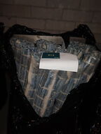 Tæpper (180x120) af denimstof