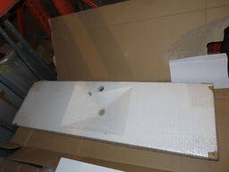 9 stk. Bordplader med integreret vask