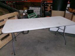 Klapbord kraftig plast