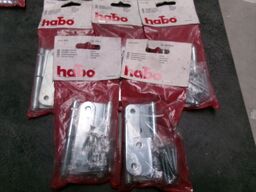 5 x 2 stk. hamborghængsel, venstre