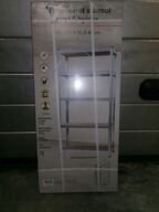 Galvaniseret stålreol