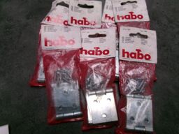 7 x 2 stk. bladhængsel