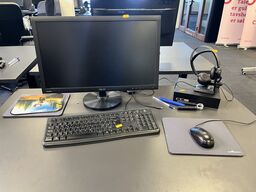 Computer m. Mus, tastetur og headset ASUS VS247