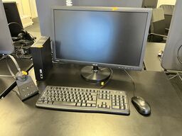 Computer m. Mus, tastetur og headset ASUS VS247