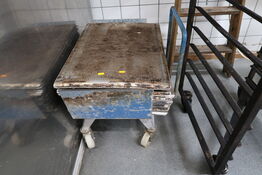 Vogn med div. Bagepalder