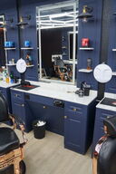 Arbejdsstation Inkl. Diverse frisørartikler