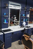 Arbejdsstation Inkl. Diverse frisørartikler